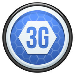 3G technology button sign