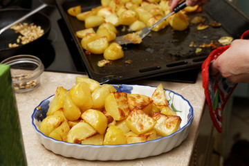 Fried potatoes