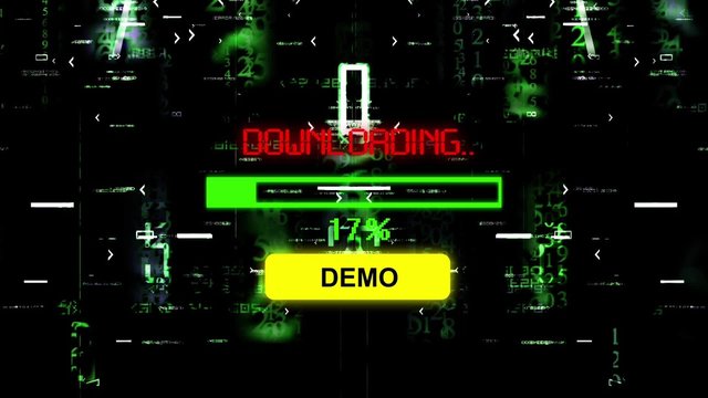 Progress bar download demo