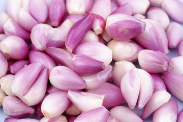 Fototapeta premium Heap of red onions