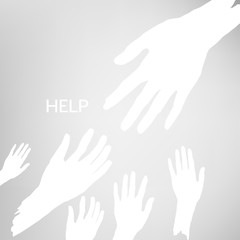 Vector helping hands