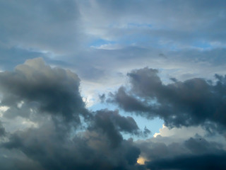 Fototapeta na wymiar Cloud and darkcloud