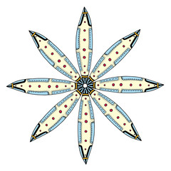 Geometric circle element