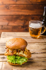 Fish and Chips Burger