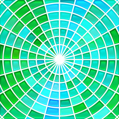 abstract vector stained-glass mosaic background