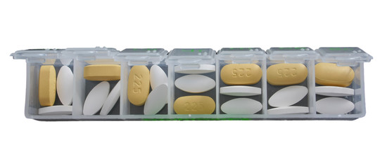 set of pills