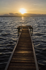 Fototapeta premium Kuba, molo w Cienfuegos