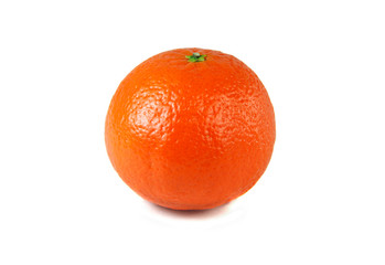 Studio isolated mandarin on white background