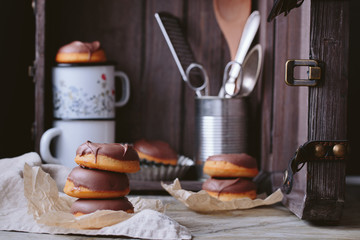 Fototapeta na wymiar Donuts