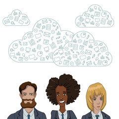 Freelancer, Manager, designer, programmer working via the Internet