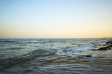 Sunset at the most beautiful beach in Thailand