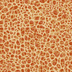 Abstract background, bone structure, vector