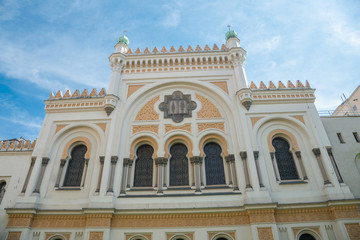 Fototapeta na wymiar Synagogue in the Jewish Quarter - Prague