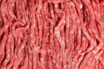 Minced meat closeup background