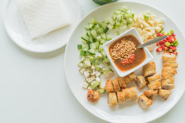 Vietnamese Meatball Wraps