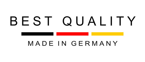 Fototapeta premium Made in Gemany Logo