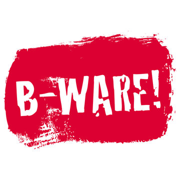 B-Ware Stempel / Wischer