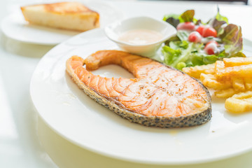 salmon steak