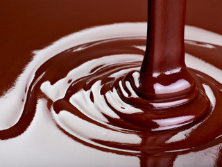 chocolate syrup dessert food sweet