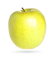 Green apple, isolated on white background