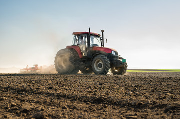 preparing land for sowing