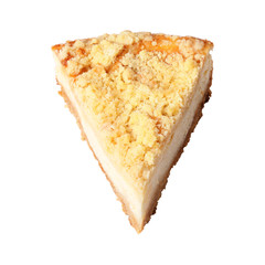 piece of curd pie