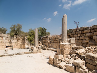Sebastian, ancient Israel, ruins and excavations