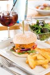 Cheeseburger Maison