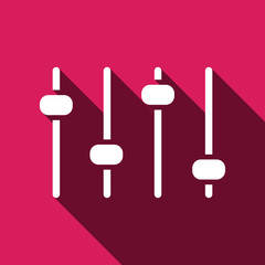 Volume equalizer sign icon
