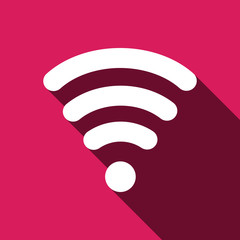 Wifi signal sign icon