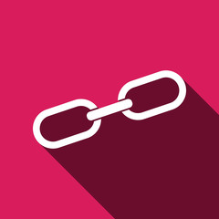 Attachment sign icon