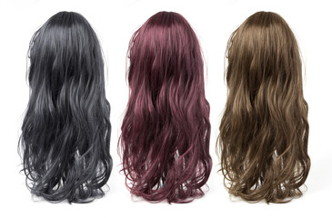 long curly  wigs