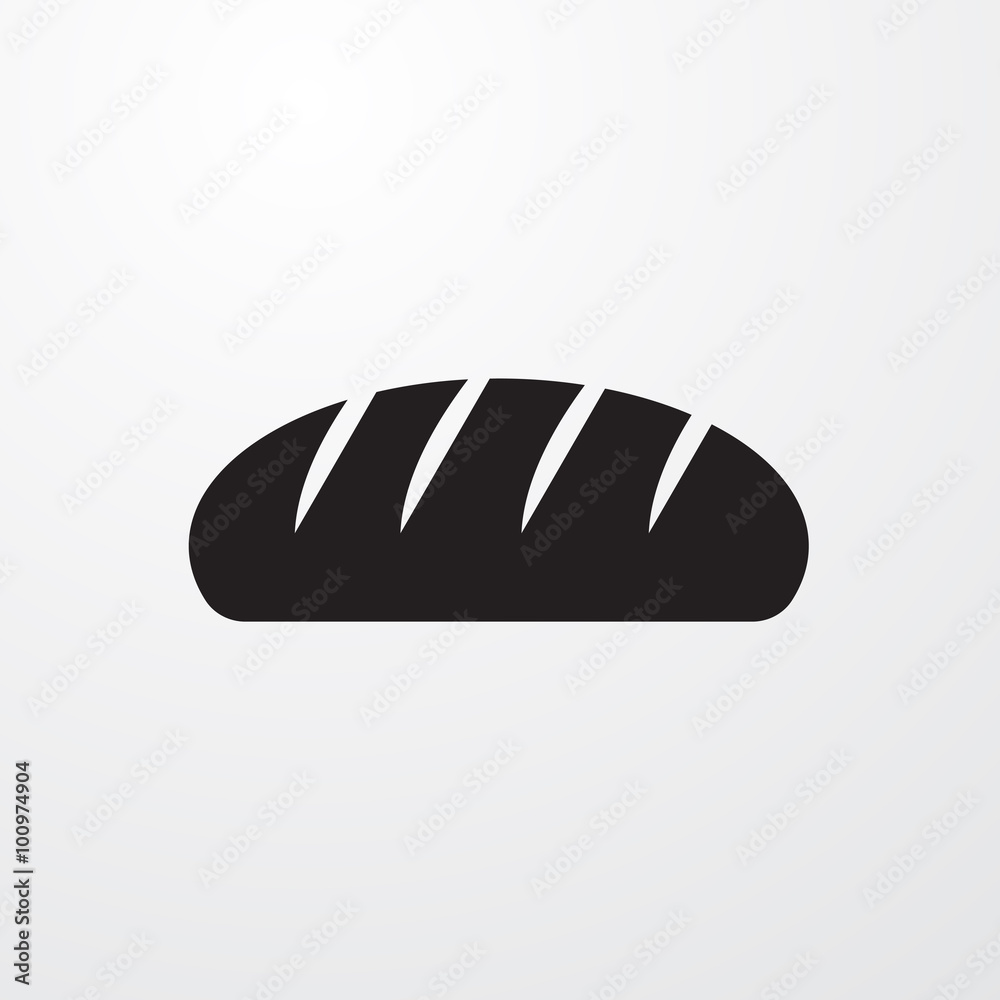 Poster bread icon for web and mobile.