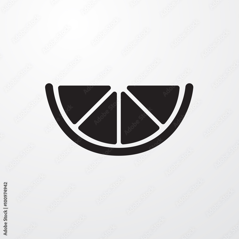 Poster Lemon icon for web and mobile.