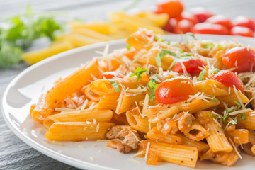Penne pasta