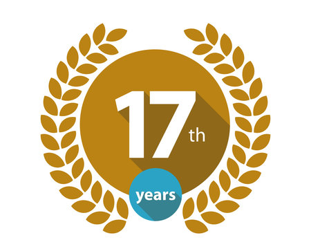 17th Years Gold Circle Anniversary Logo