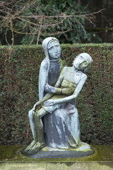Obraz premium Maria und Jesus nach der Kreuzigung