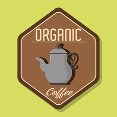 Delicious natural and organic coffee