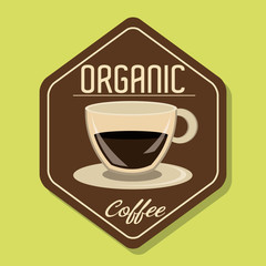 Delicious natural and organic coffee