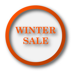 Winter sale icon