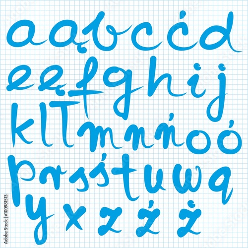 "alfabet polski " Stock image and royalty-free vector files on Fotolia