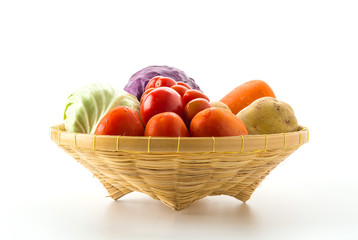 fresh vegetable salad