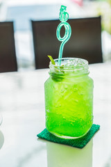 green apple soda