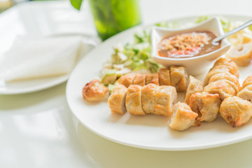 Vietnamese Meatball Wraps