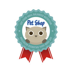 Pet shop label