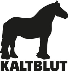 Horse cold-blooded