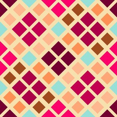 Fototapeta premium Seamless geometric pattern background