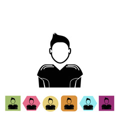 Football player icon