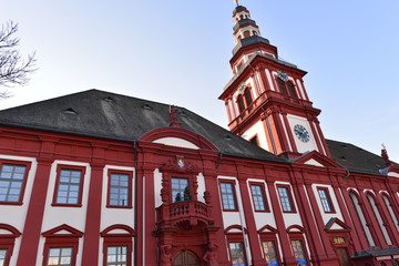 Fototapeta na wymiar St. Sebastian Pfarrkirche in Mannheim