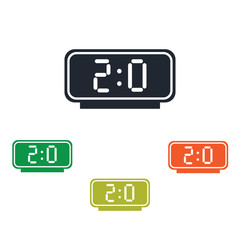 Football electronic board icon